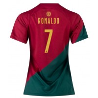 Dámy Fotbalový dres Portugalsko Cristiano Ronaldo #7 MS 2022 Domácí Krátký Rukáv